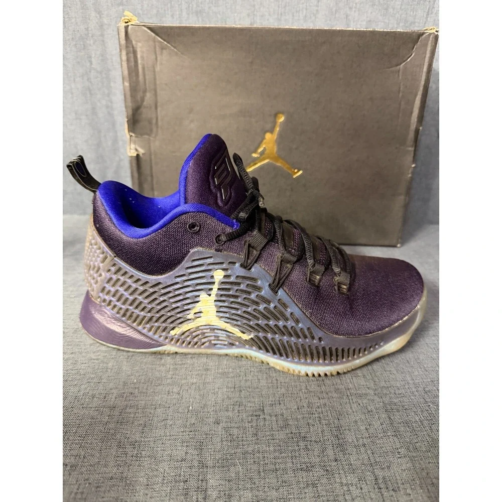 Jordan CP3 10-Purple Dynasty/Metallic Silver-Size 9.5 854294-505